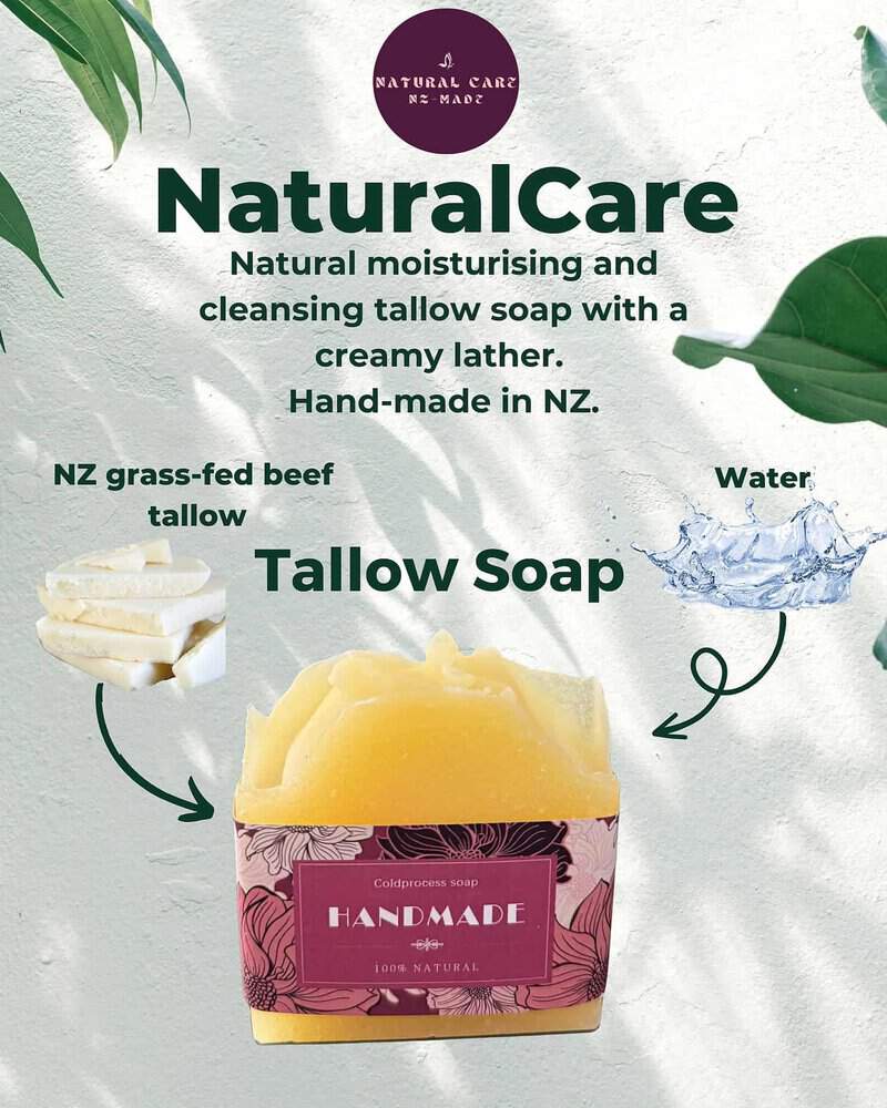 100% Tallow Soap - NaturalCare